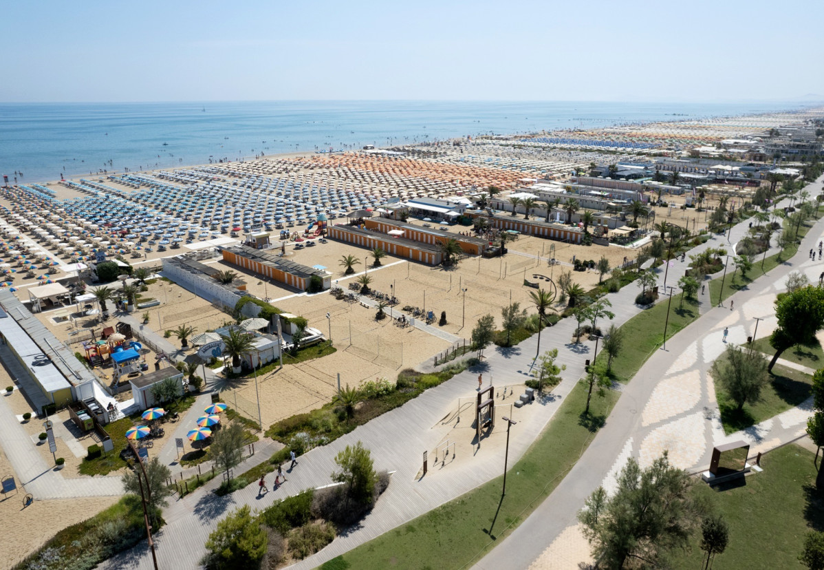 media.hotel sporting vista dalla camera